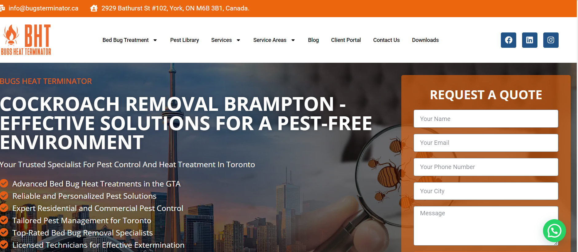 Bugsterminator project
